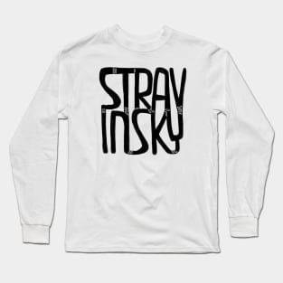 Composer, Stravinsky Long Sleeve T-Shirt